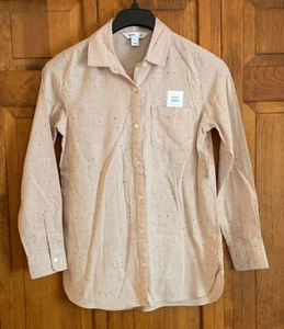 Women's NEW Old Navy The Tunic Shirt Long Sleeve Button Front Shirt - S - Picture 1 of 4