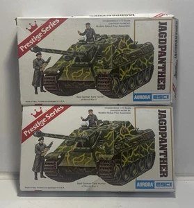 2x Aurora 1/72 Jagdpanther 6216 WW2 Model Kits – Open Box, Unbuilt - Picture 1 of 7