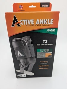 Active Ankle T2 Rigid Multisport Sprunggelenkbandage weiß Small - Bild 1 von 6