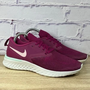 Nike Odyssey React 2 Flyknit Raspberry Laufschuhe Damen 10 Lila Sneaker - Bild 1 von 8