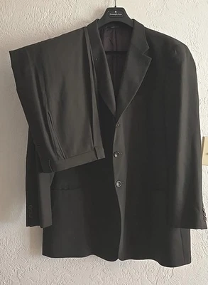 Armani Collezioni 2PC Light Wool Suit 48L Made in Italy Charcoal Gray Pant 40x31 - Image 1 of 4