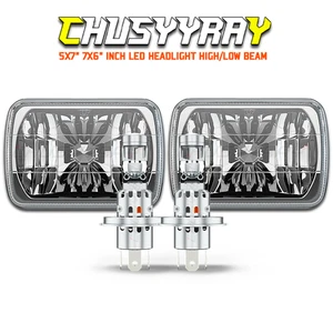 Headlights Assembly For JEEP Cherokee 1979-2001 Wrangler YJ Left+Right Side New - Picture 1 of 16