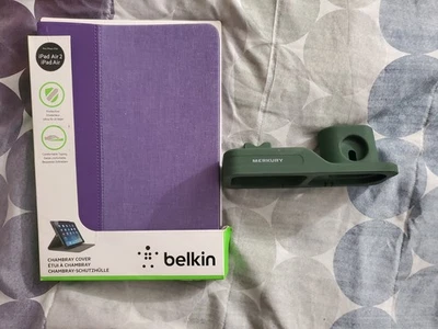 Belkin Form Fit Folding Lavender/Purple Folio Cover Case for iPad Air(1st Gen) - Image 1 of 4