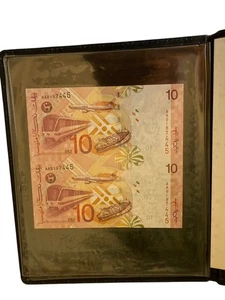 Malaysian Airlines RM10 Uncut Bank Note Commemorative 50 Year Anniversary Rare - Bild 1 von 4