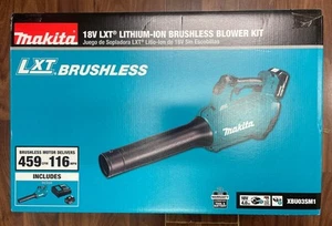 NEW Makita XBU03SM1 18V LXT Li-Ion BRUSHLESS CORDLESS Blower Kit (4 Ah) - Picture 1 of 4