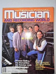 International Musician and Recording World Magazine April 1983 Toto  - Bild 1 von 1