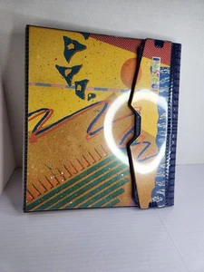 Vintage 1989 Paste-Up 3 Ring Ordner Memphis Design Esstil Climax 80er Retro - Bild 1 von 17
