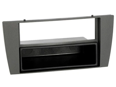 für Jaguar X-Type  Auto Radio Blende Montage Einbau Rahmen Doppel-DIN anthrazit - Bild 1 von 2