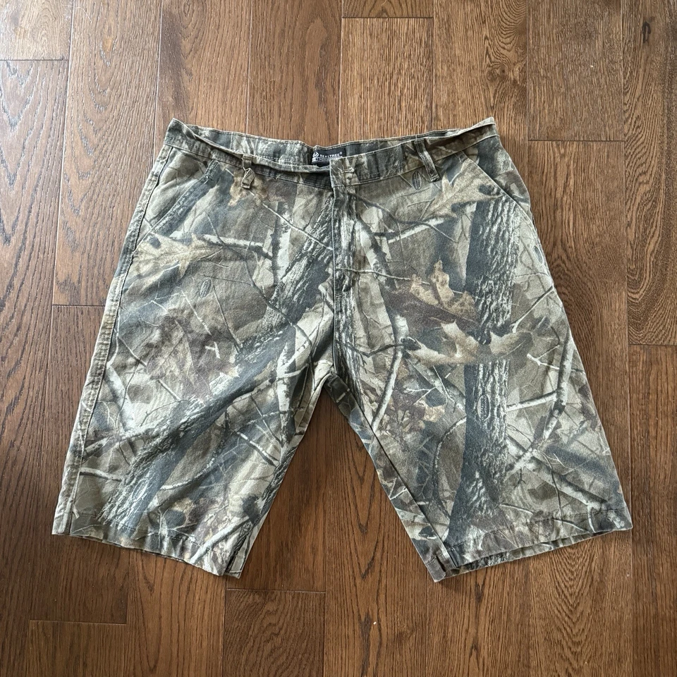 Pantalones Cortos Carga Realtree Staghorn Creek Camuflados Para Hombre 38 Exterior Caza Mezcla de Algodón Foto 1 de 4
