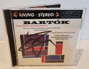 Bartok: Concerto for Orchestra - Reiner CSO RCA Living Stereo Reissue CD - Picture 1 of 4