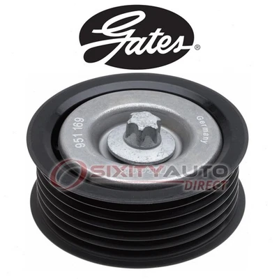 Gates Upper Drive Belt Idler Pulley for 2008-2009 Mercedes-Benz CLK350 3.5L ue - Image 1 of 4