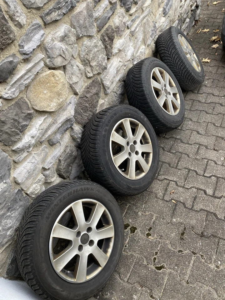 Winterreifen inkl. Alufelgen 195/65 R15 91 T - Bild 1 von 4