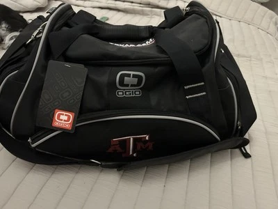 OGIO Texas A&M Assiciation Of Former Students Black Crunch Duffel Bag - Image 1 of 4