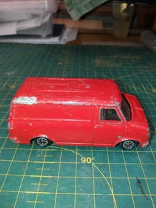 DINKY RED BEDFORD VAN play worn condition. - Picture 1 of 5