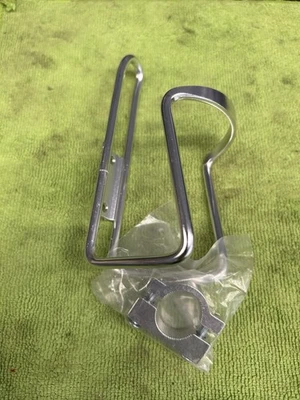 BIKE HANDLEBAR WATERBOOTLE CAGE CLAMP HOLDER 7/8 - 1 “ DRINK VINTAGE CRUISER  - Image 1 of 4