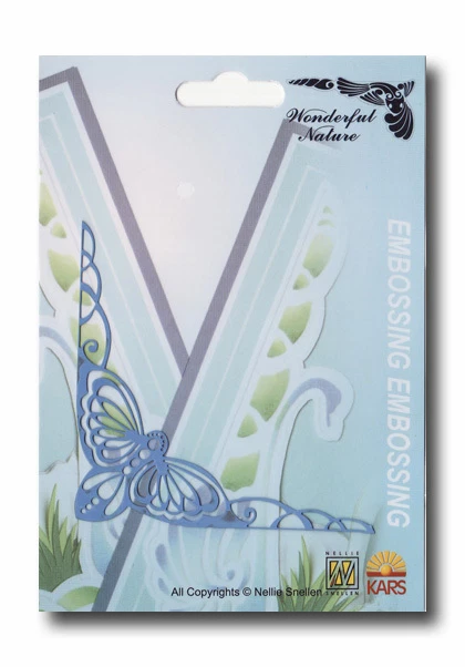 Embossingschablone Prägeschablone Wonderful Nature Schmetterling (2143) - Bild 1 von 1
