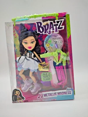 Muñeca Bratz MGA Entertainment Metallic Madness Jade Nueva Foto 1 de 3