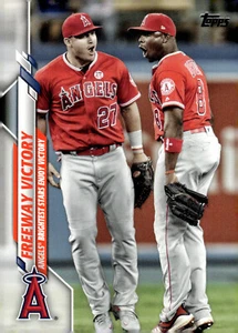 Freeway Victory (Mike Trout / Justin Upton) 2020 Topps Update #U-261 Angels - Picture 1 of 2