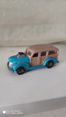 HOT WHEELS Ford Woodie '40  Metallic Light Blue 1979 Vintage rara - Immagine 1 di 4