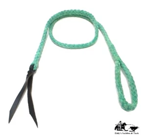 Nailon encerado Over & Under Whip con cuero verde popper y negro Eddy's Tack - Imagen 1 de 3