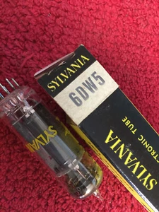 6DW5 SYLVANIA  VINTAGE TUBE NOS - Picture 1 of 1