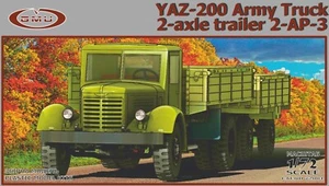 Camión militar GMU 72001 YAZ-200 + remolque de 2 ejes 2-AP-3 1/72 - Imagen 1 de 3