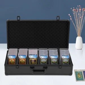 Handle Design Card Storage Box 33lbs Load Black Card Storage Box w/lock Gift - Picture 1 of 18