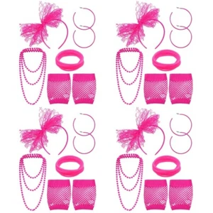 4 Sets Retro Headband Earrings Party Supplies Necklace With Retro - Picture 1 of 12