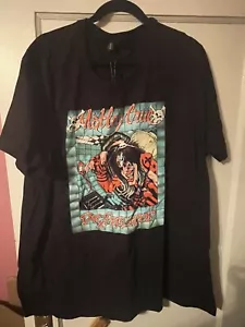 New W Tags Motley Crue Dr. Feelgood T Shirt 3XL XXXL HOT TOPIC Cotton Black HTF - Picture 1 of 8