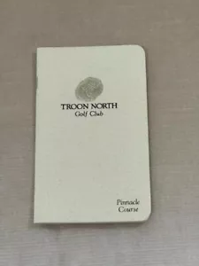 Troon North Golf Club- Pinnacle Course Golf Yardage Guide Book - Scottsdale, AZ. - Bild 1 von 3