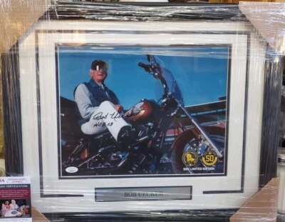 FRAMED Autographed Brewers Bob Uecker LE 50 Annv 11x14 Photo Baseball JSA HOF 03 - Image 1 of 4