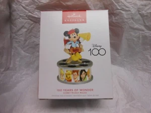 Hallmark Keepsake ""Disney 100 Years of Wonder"" 2023 Licht-/Klangornament NEU - Bild 1 von 1