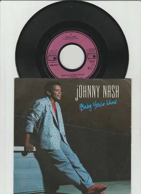 Johnny Nash - Baby You`re Mine - 7" VINYL SINGLE nm Promo Info - Bild 1 von 2