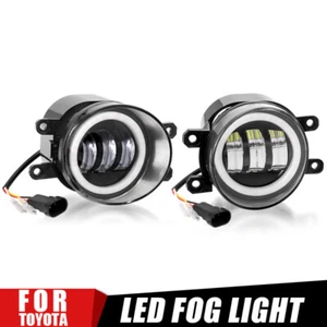 2x Luces antiniebla LED + DRL para Toyota Tacoma Corolla 4RUNNER RAV4 - Imagen 1 de 12
