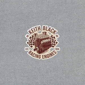 Pegatina de motores de carreras vintage - Keith Black Racing Engines Est. 1959 #3964 - Imagen 1 de 1