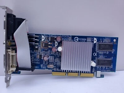 Gigabyte Nvidia FX 5200 128mb Agp Graphics Card - Image 1 of 4