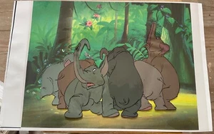 Goliath II Original Production Animation Cel - Adult Elephants, 1960 - Picture 1 of 2