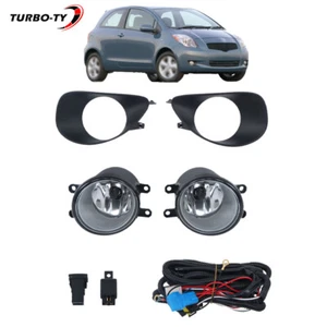 For Toyota Yaris Hatchback 2006-08 Front Fog Lights Switch+Wiring Kit Left+Right - Picture 1 of 13