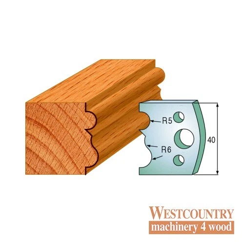 CMT SPINDLE MOULDER CUTTERS - Knives 40mm - profile 029 Knives Only (690.029) - Image 1 of 1