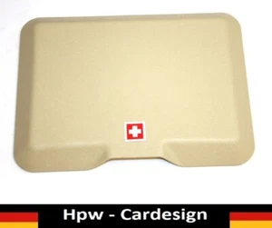 Abdeckung Verbandskasten Erste Hilfe Deckel für Mercedes W123 Hutablage Creme - Picture 1 of 4