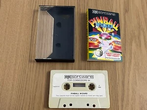 Pinball Wizard Vintage Commodore 64 Cassette - Working -👽👾Retro Gift Idea👾👽 - Afbeelding 1 van 24