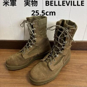 US Army genuine BELLEVILLE military boots 25.5cm US 7.5 R - Zdjęcie 1 z 15