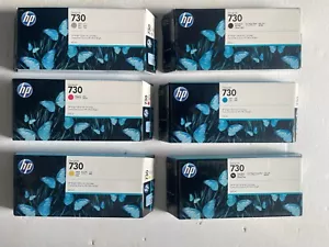 HP Designjet 730 Cartridges 300ml Exp: 2022 - Photo 1/1