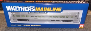 Walthers HO Scale 85' Budd  Dome Coach NIB Painted/Unlettered - Picture 1 of 2