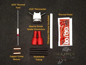 Kit de reconstrucción de caldera de vapor Breville doble caldera BES900 BES920 BES980 BES990 - Imagen 1 de 3