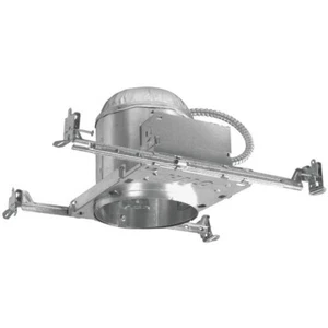 (6)-Halo 6" New Construction Air-Tight IC Rated Recessed Light Fixture. H7ICAT - Picture 1 of 1