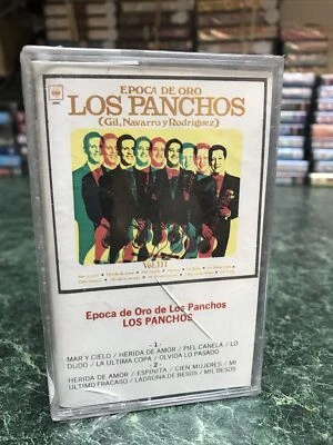 Epoca De Oro -LOS PANCHOS- Very Rare 1980s CBS RECORDS CASSETTE**NEW/SEALED** - Image 1 of 4