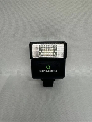 Flash de cámara Sunpak Auto 140 para Pentax Foto 1 de 3