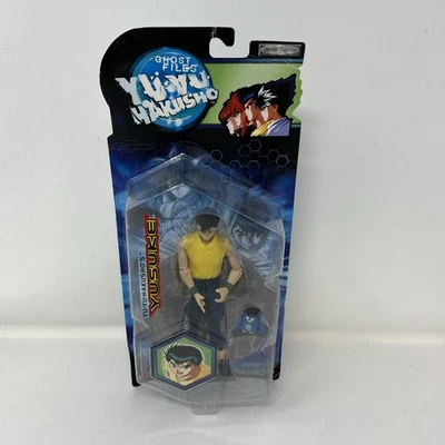 2002 Funimation Yu Yu Hakusho Ghost Files Yusuke boneco de ação nova caixa de danos - Imagem 1 de 4