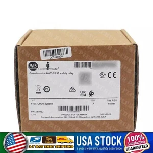 Allen Bradley 440C-CR30-22BBB GuardMaster Safety Relay 24 V US Free Tax - Picture 1 of 4